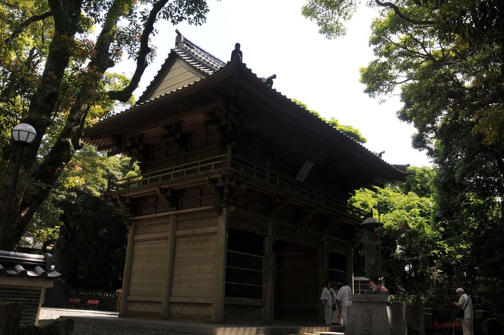 The main hall of Hotsumisakiji, temple 24 on the Shikoku pilgrimage