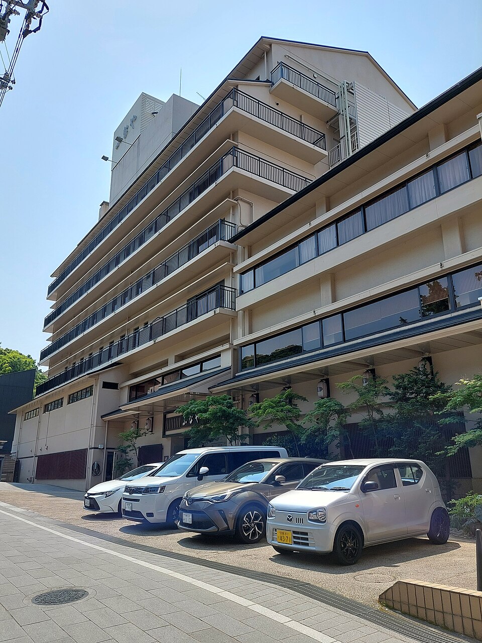 Exterior of Dogo Onsen Funaya in Matsuyama