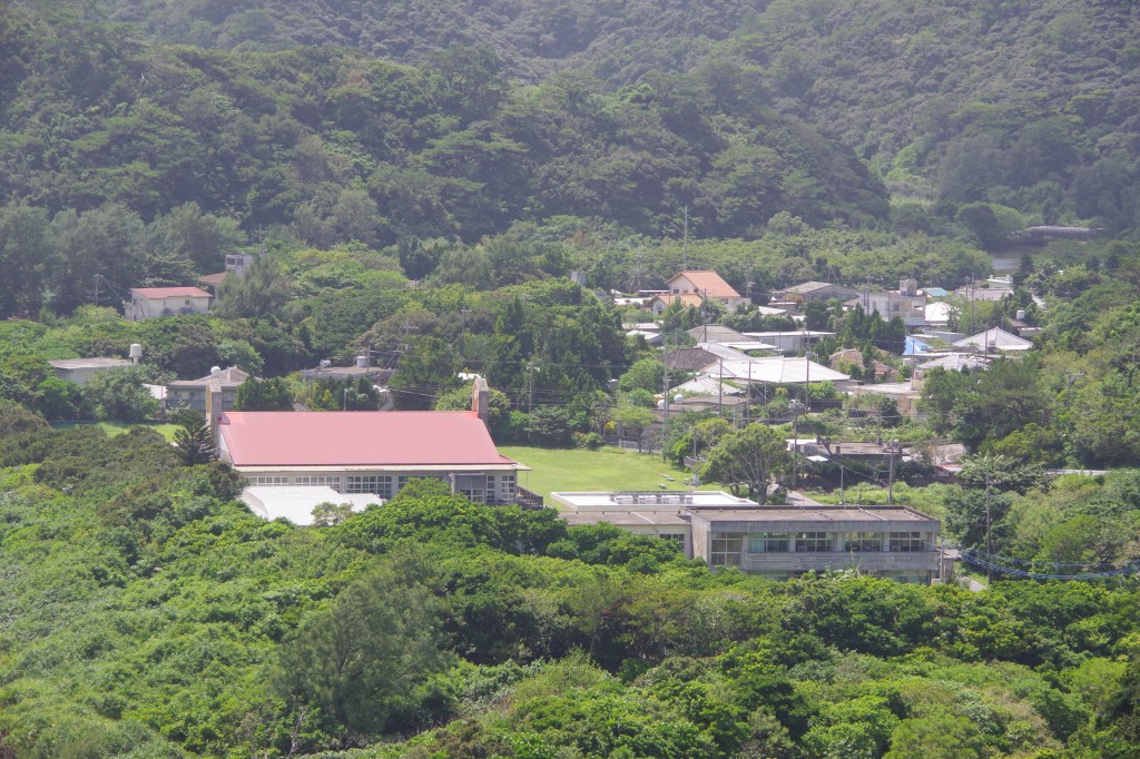 Forest, fields and coast at Ada in Kunigami village, Yambaru, Okinawa