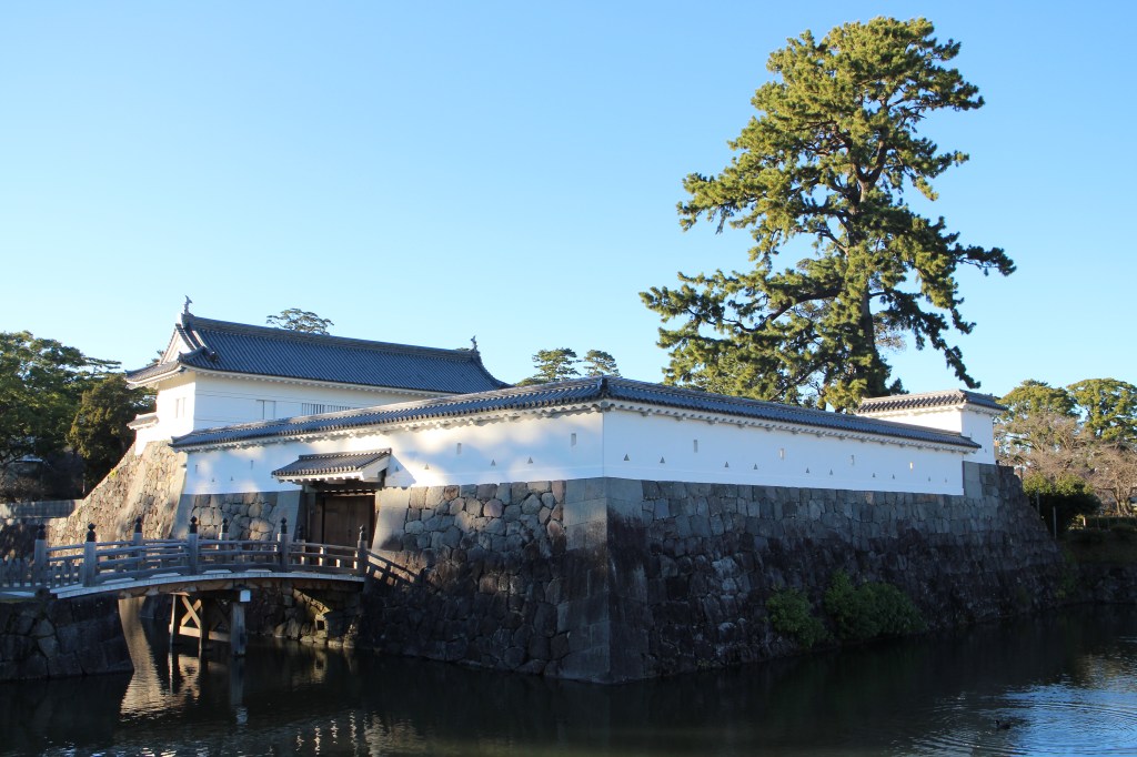A reconstructed gate at Odawara Castle in Kanagawa, Japan